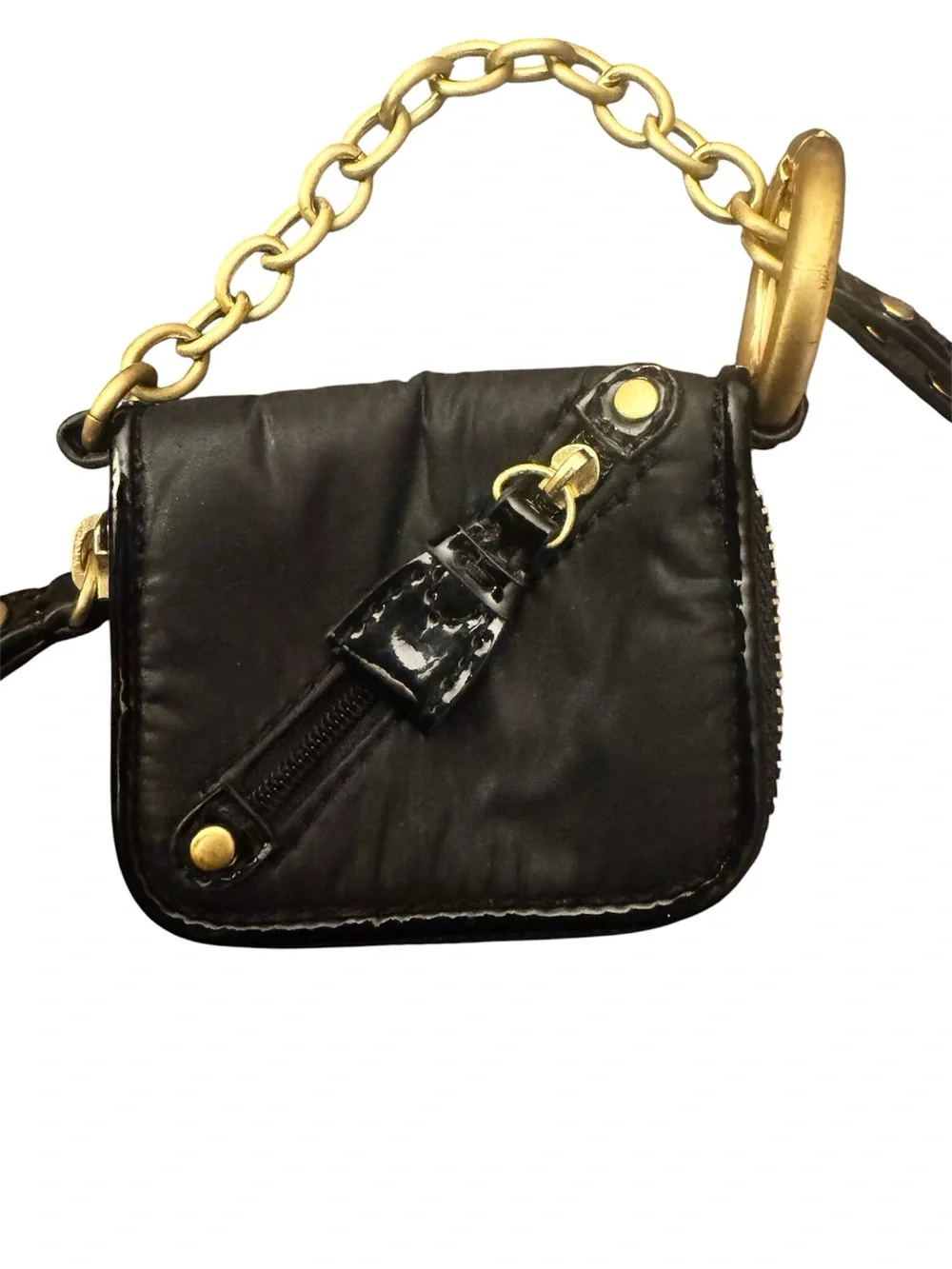 Juicy Couture ~ Y2K Vintage Bag Charm/Coin Pouch - Picture 2 of 3